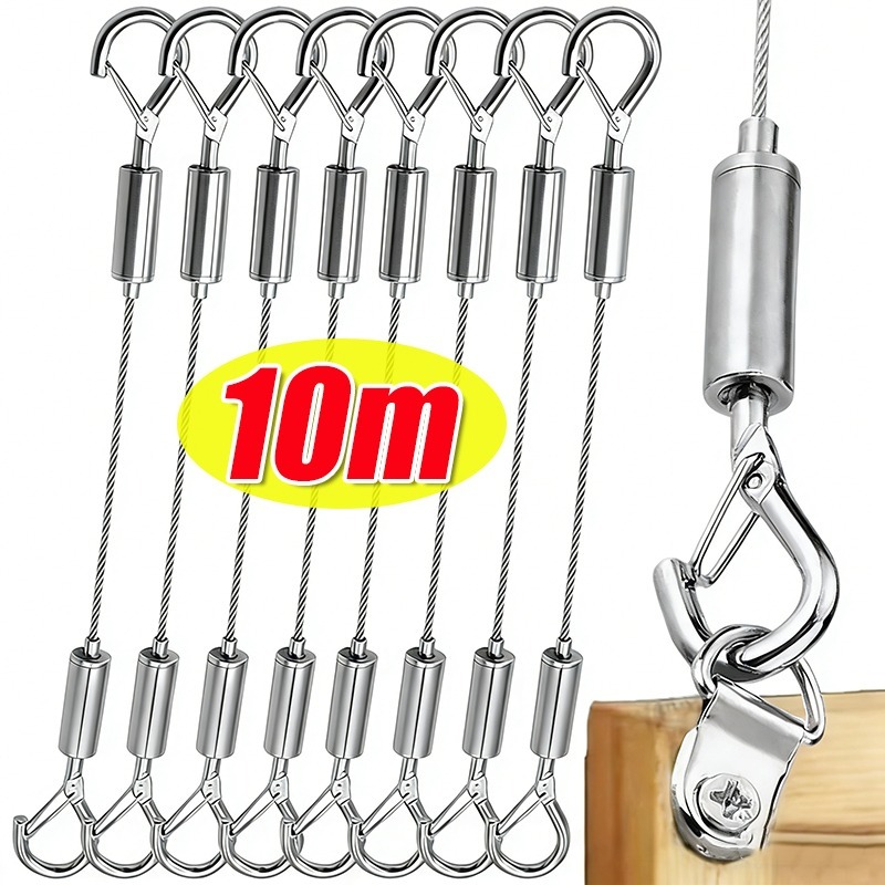 Fishing Hook Stainless Steel - Stainless Steel Wire Rope With Spring