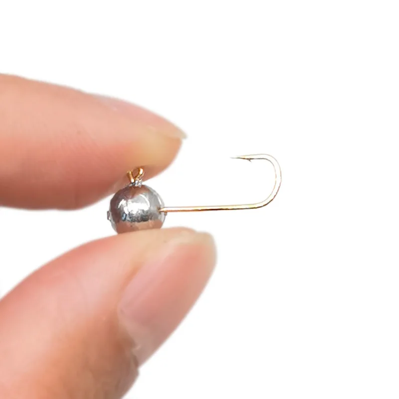 OUTKIT 10pcs Mini Jig Head Hoo - Fishing Hook Offset recensie en prijs