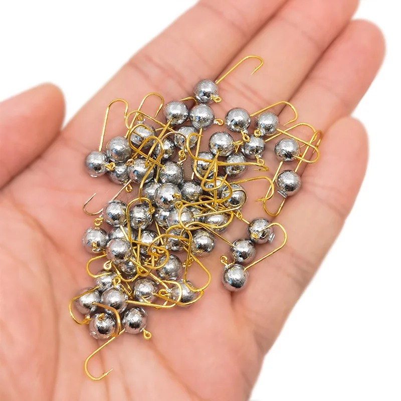 OUTKIT 10pcs Mini Jig Head Hoo - Fishing Hook Offset recensie en prijs