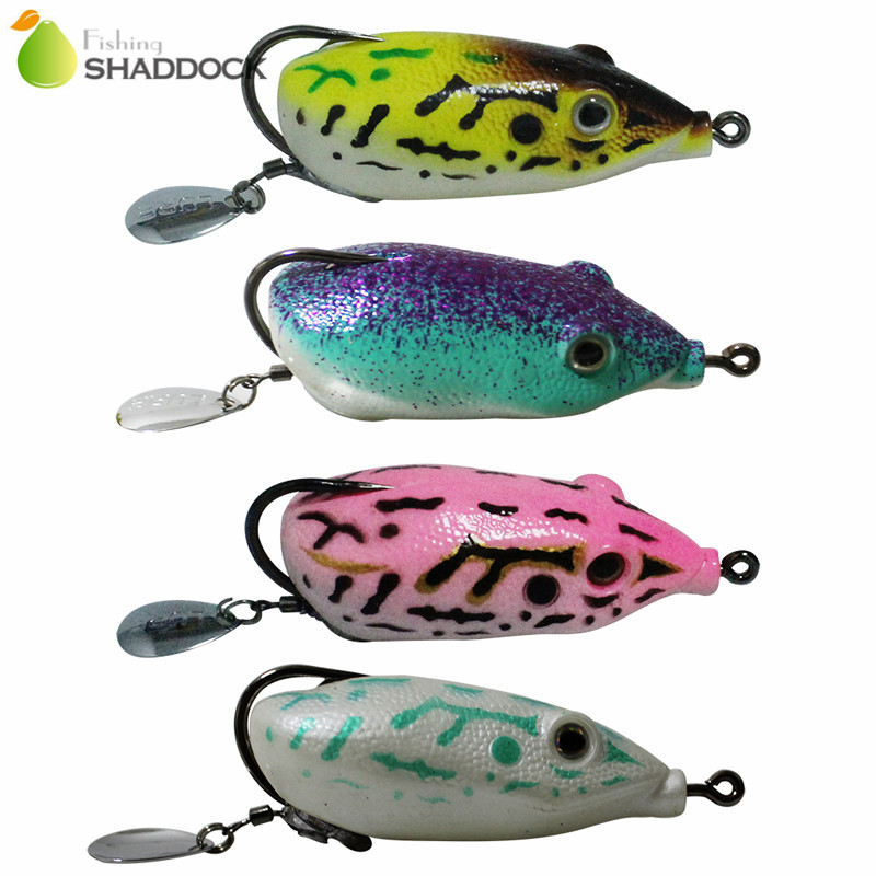 4pcs Rubber Soft Frog Fishing  - Fishing Hook Assortment recensie en prijs