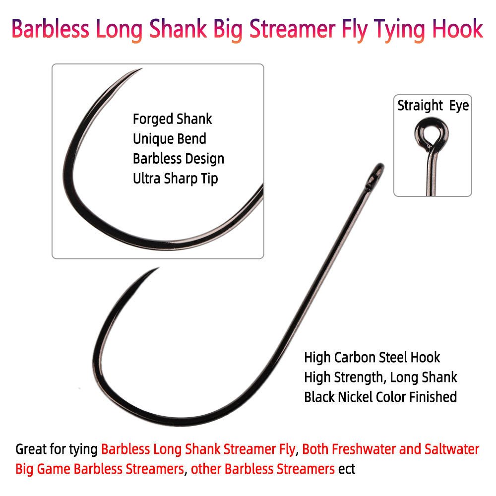 Bimoo 20pcs #1~5/0 Barbless Lo - Fishing Hook Barbless recensie en prijs