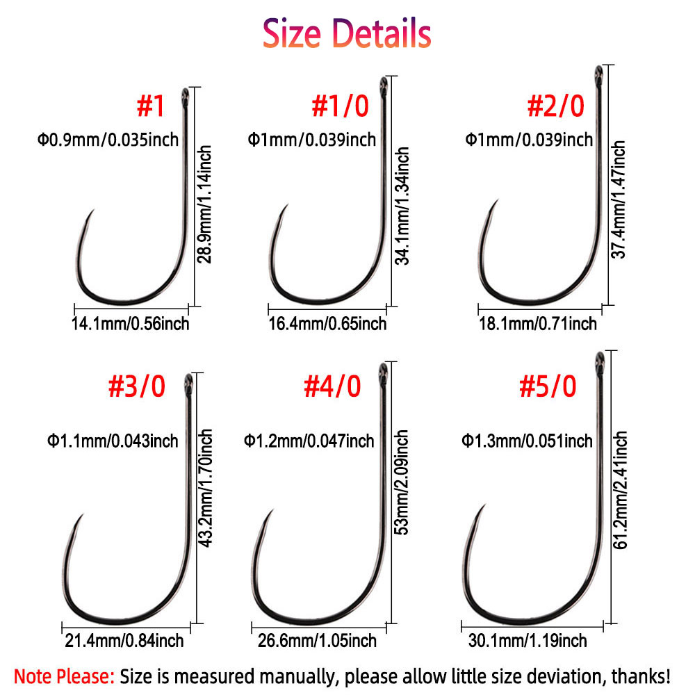 Bimoo 20pcs #1~5/0 Barbless Lo - Fishing Hook Barbless recensie en prijs