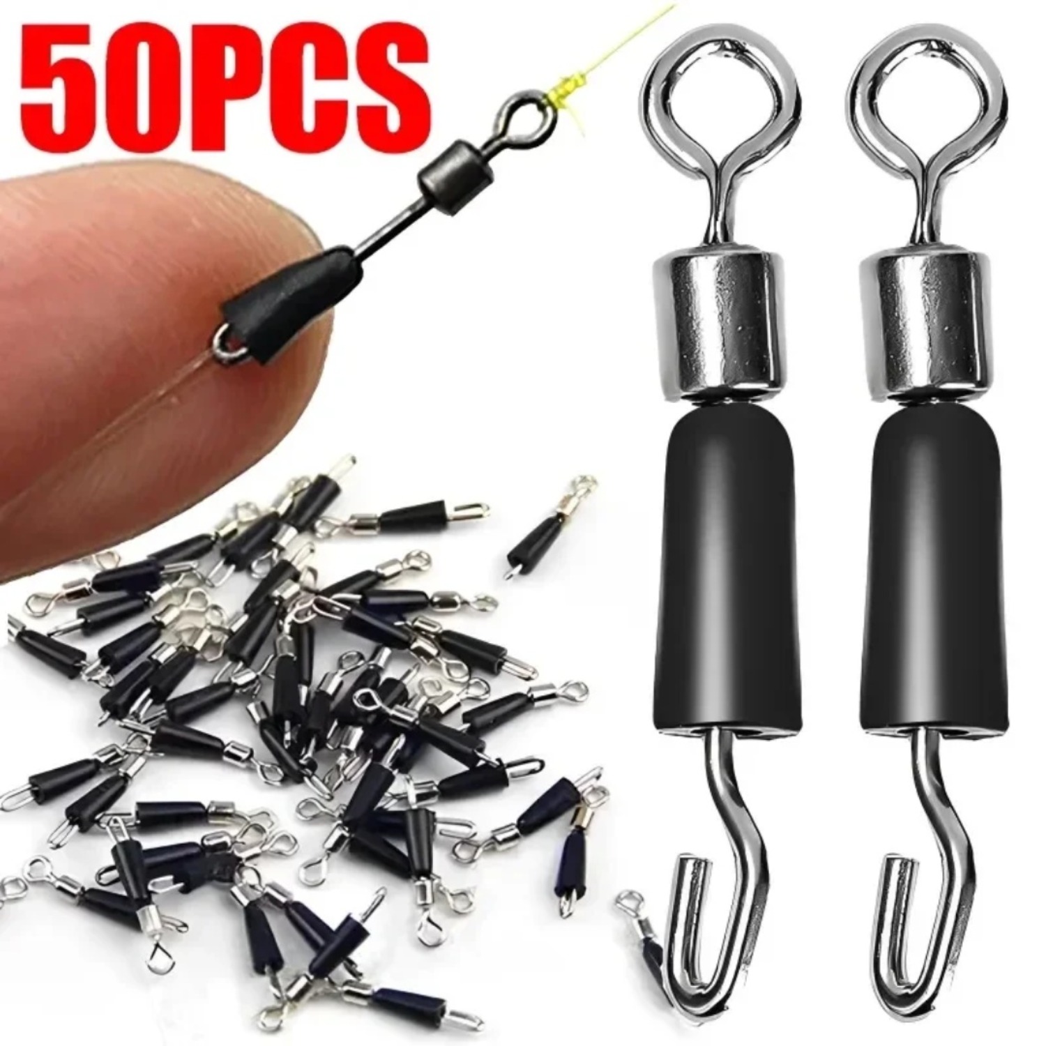 50pcs Carp Fishing Quick Chang - Fishing Hook Jig recensie en prijs