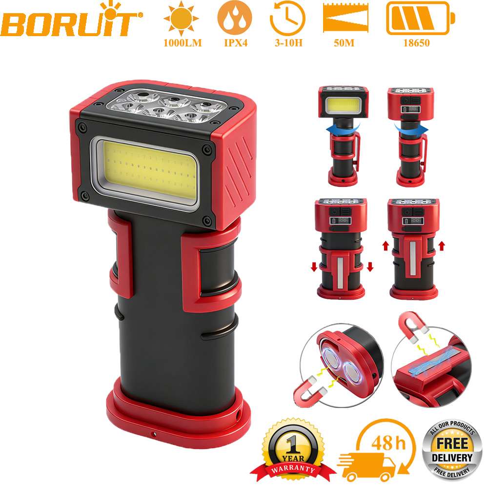 BORUiT COB LED Work Light 1000 - Fishing Hook recensie en prijs