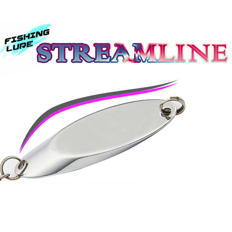 1pc 2.5g-35g Metal Spoon Lure  - Fishing Hook Treble recensie en prijs
