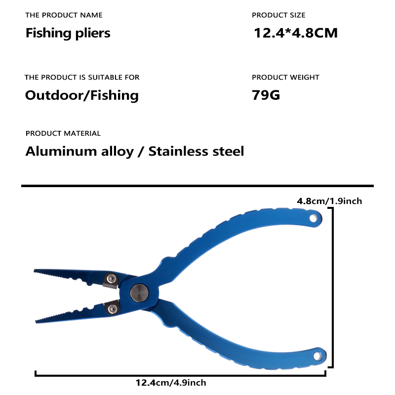 Fishing Tongs, Ultra Light Alu - Fishing Hook Remover recensie en prijs