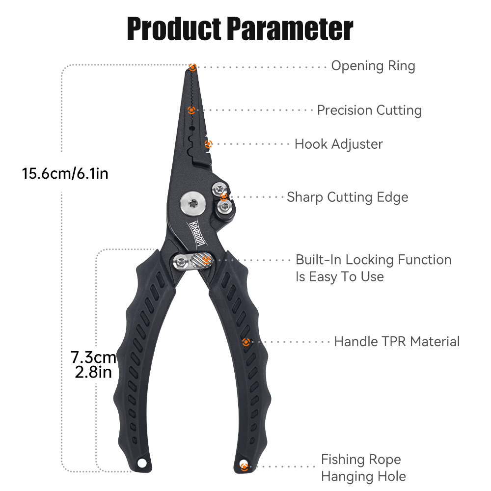Kingdom Fishing Pliers Multifu - Fishing Hook Remover recensie en prijs