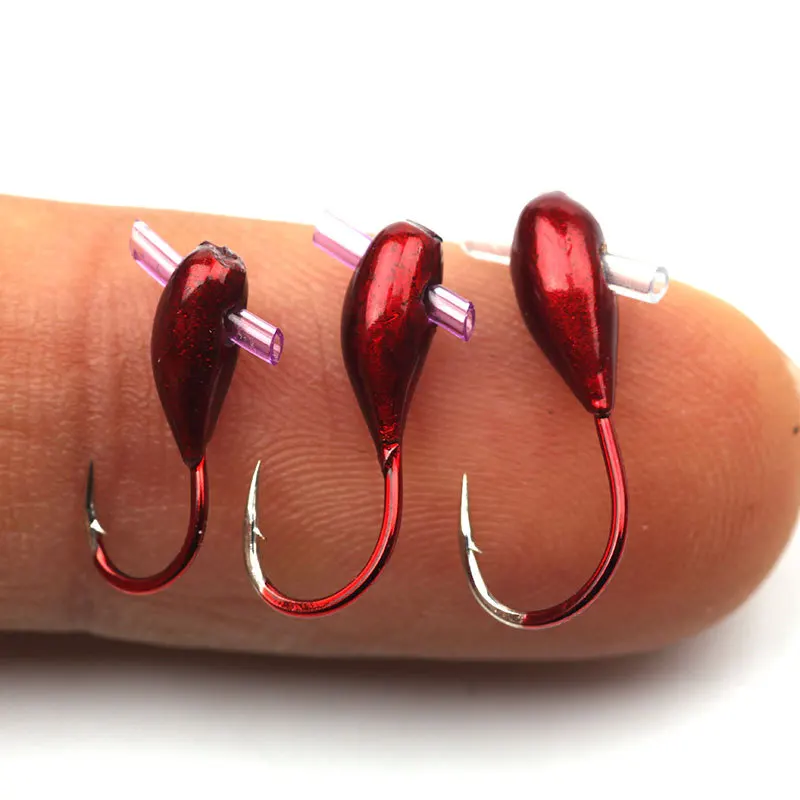 10/20PCS Winter Ice Fishing Ho - Fishing Hook Offset recensie en prijs