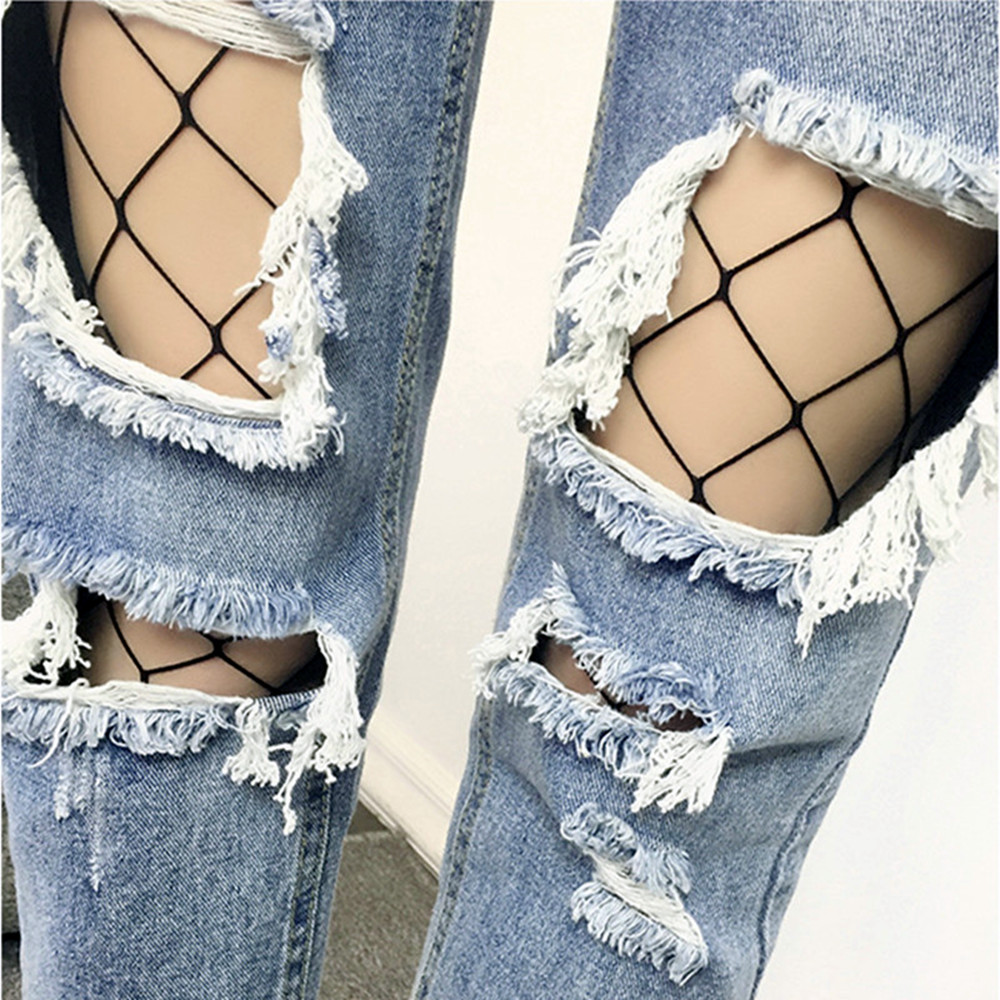 Sexy Women Fishnet Pantyhose M - Fishing Hook Size recensie en prijs
