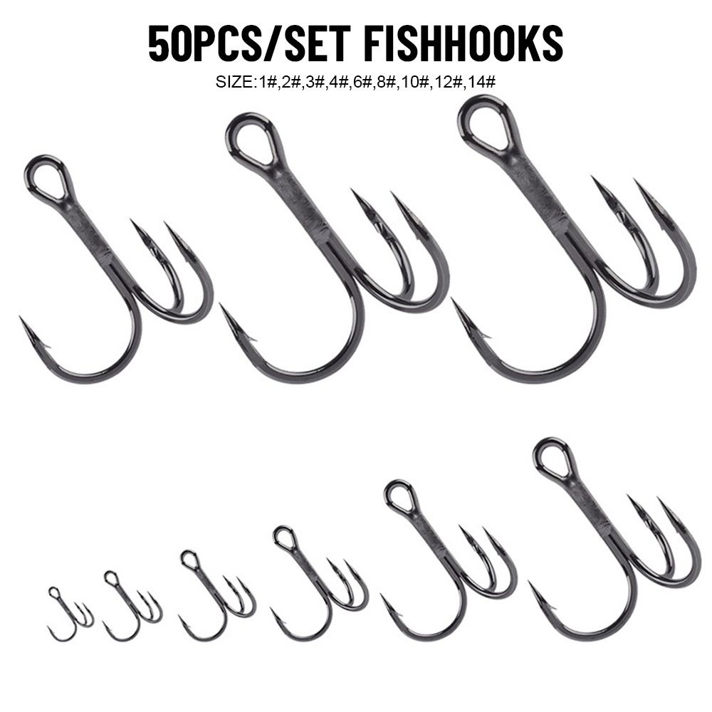 50Pcs/set Nickel Super Sharp F - Fishing Hook Assortment recensie en prijs