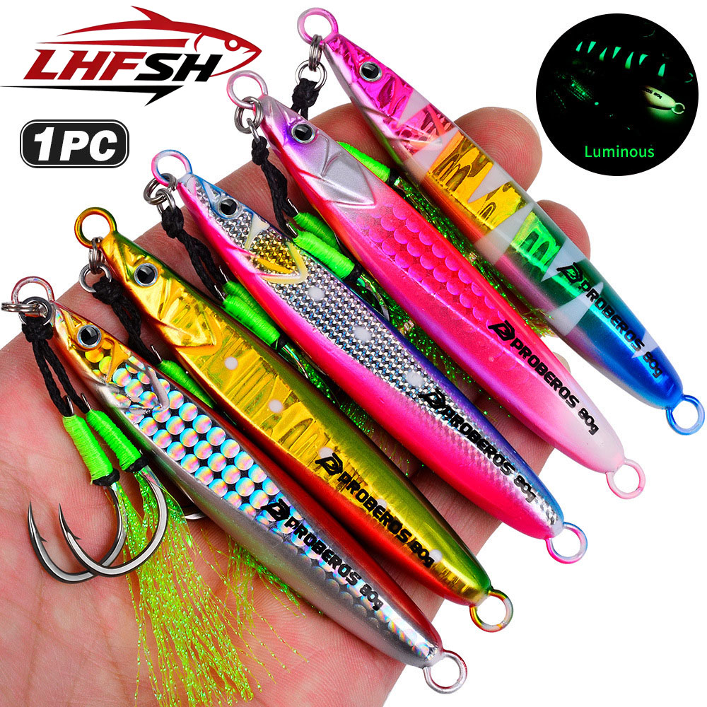 LHFSH Luminous Metal Jig Fishi - Fishing Hook Treble recensie en prijs