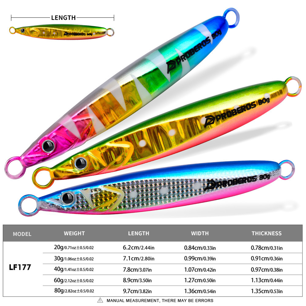 LHFSH Luminous Metal Jig Fishi - Fishing Hook Treble recensie en prijs