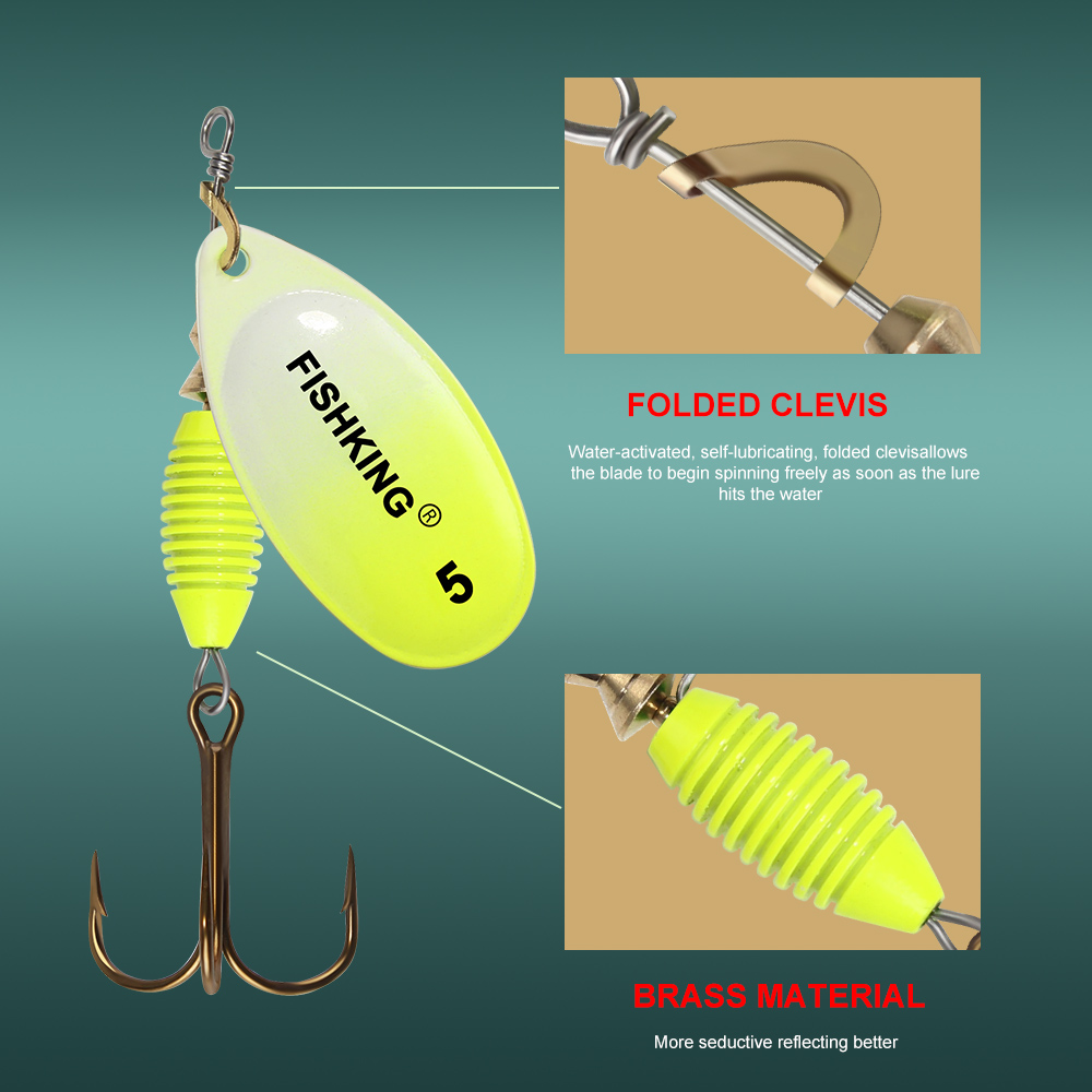 Metal Fishing Lure 4g 4.8g 7g  - Fishing Hook Treble recensie en prijs