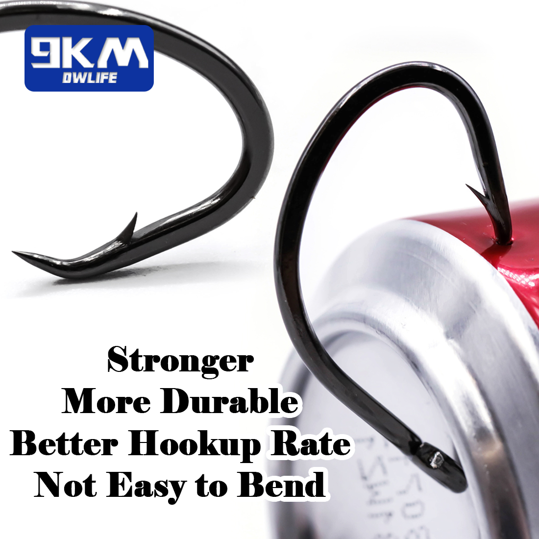 9KM Circle Hooks 25~50Pcs Salt - Fishing Hook Circle recensie en prijs