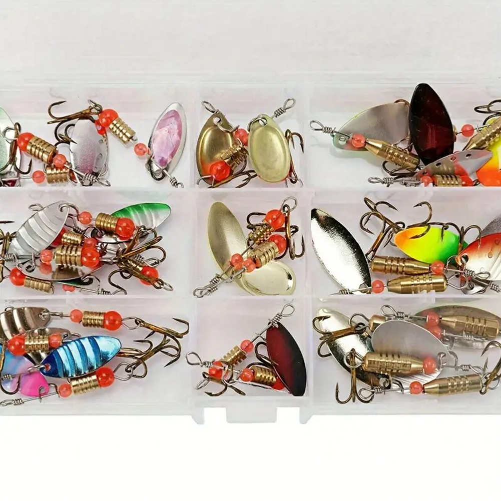 Metal Spoon Fishing Lure Set 3 - Fishing Hook Treble recensie en prijs