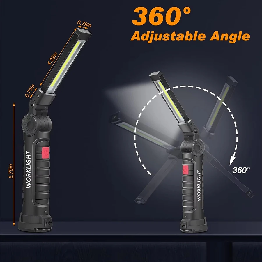 Rechargeable Magnetic Work Lig - Fishing Hook recensie en prijs