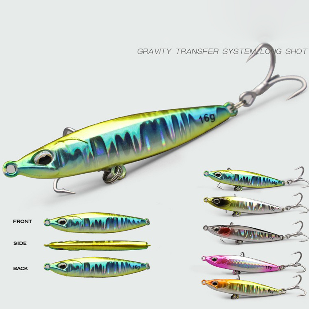 Jig Fishing Lures Metal Jiggin - Fishing Hook Treble recensie en prijs