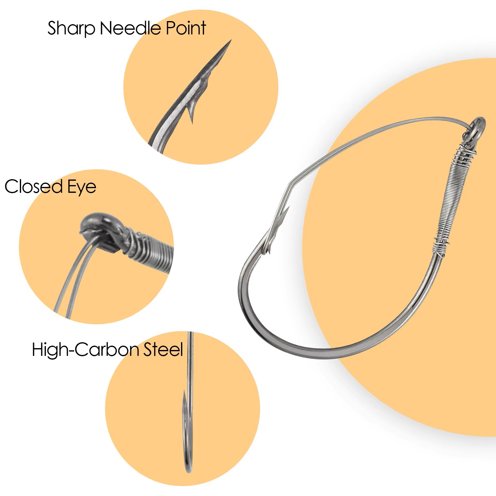 FishTrip Weedless Wacky Rig Ho - Fishing Hook Weedless recensie en prijs