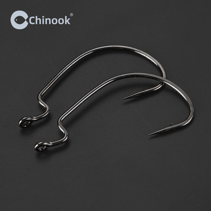 Chinook 20pcs Wide worm Texan  - Fishing Hook Offset recensie en prijs