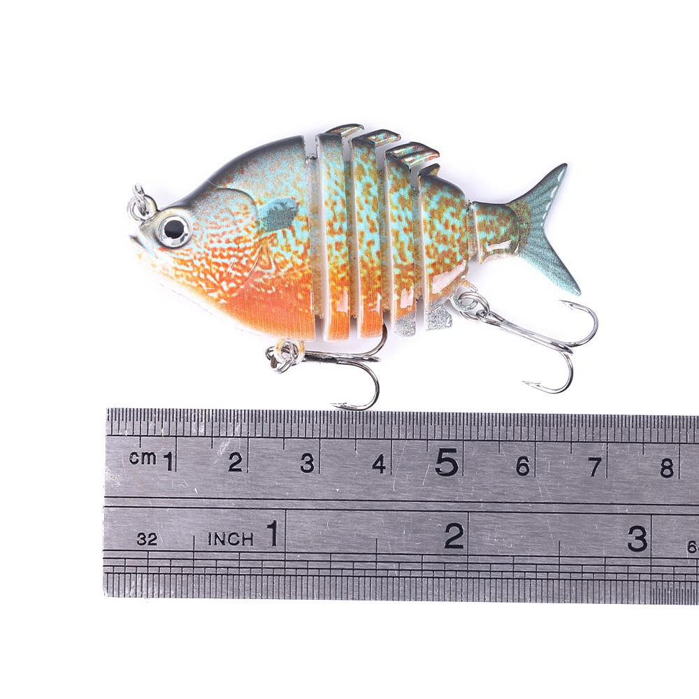 63mm 9.3g Lifelike Tilapia Swi - Fishing Hook Treble recensie en prijs