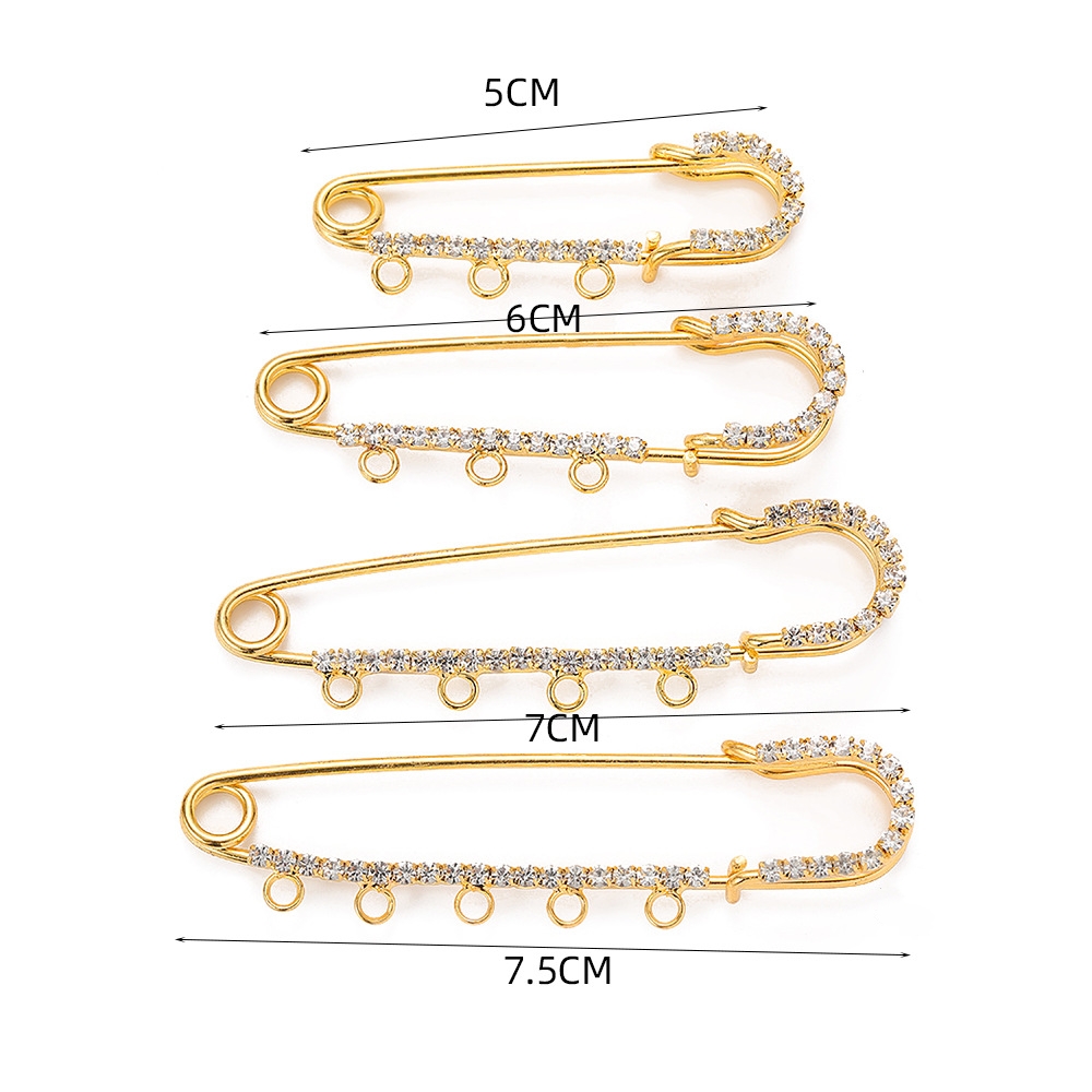 5pcs 50/60/70/75mm Rhinestone  - Fishing Hook Size recensie en prijs