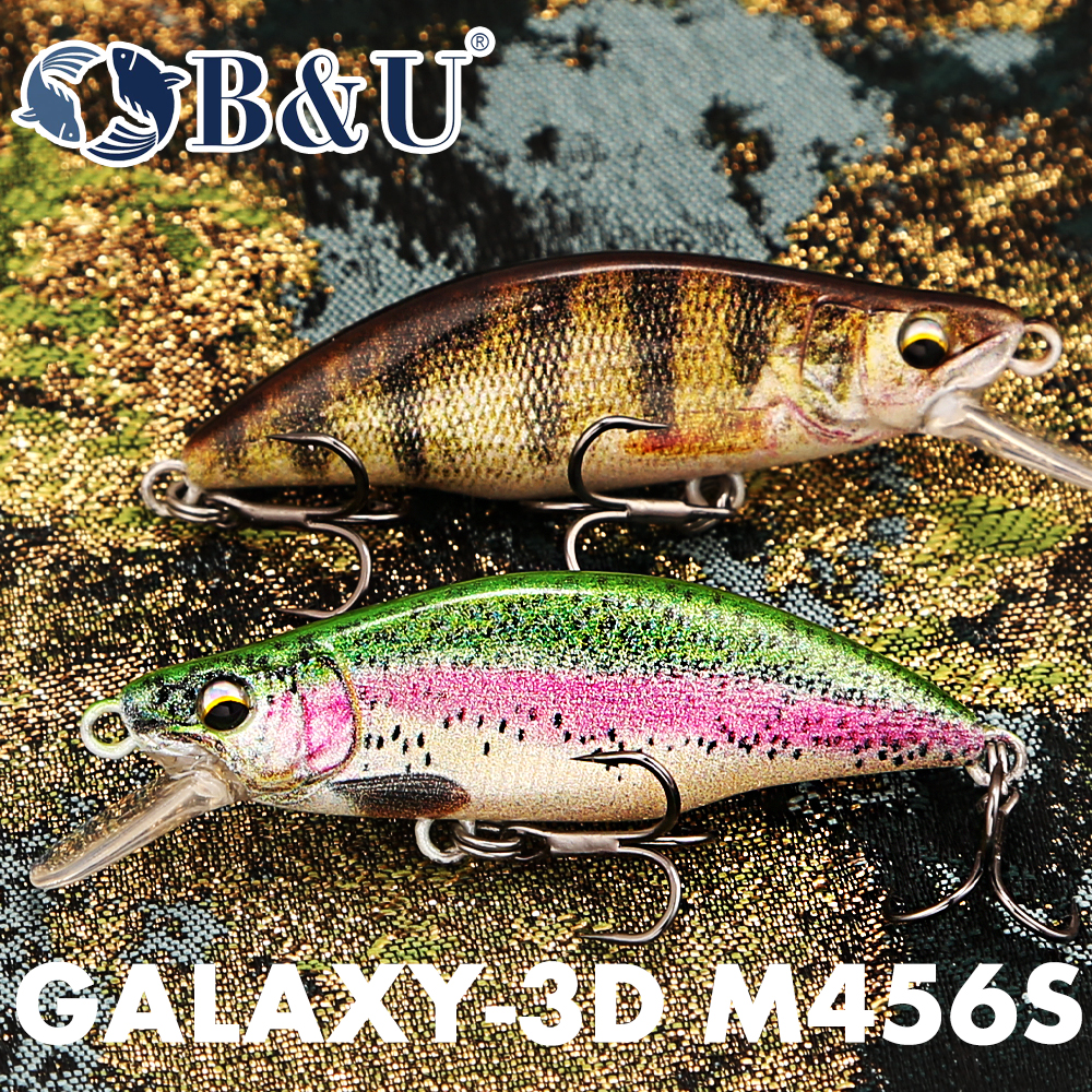 B&U Trout Pattern Hard Bait Si - Fishing Hook Treble recensie en prijs
