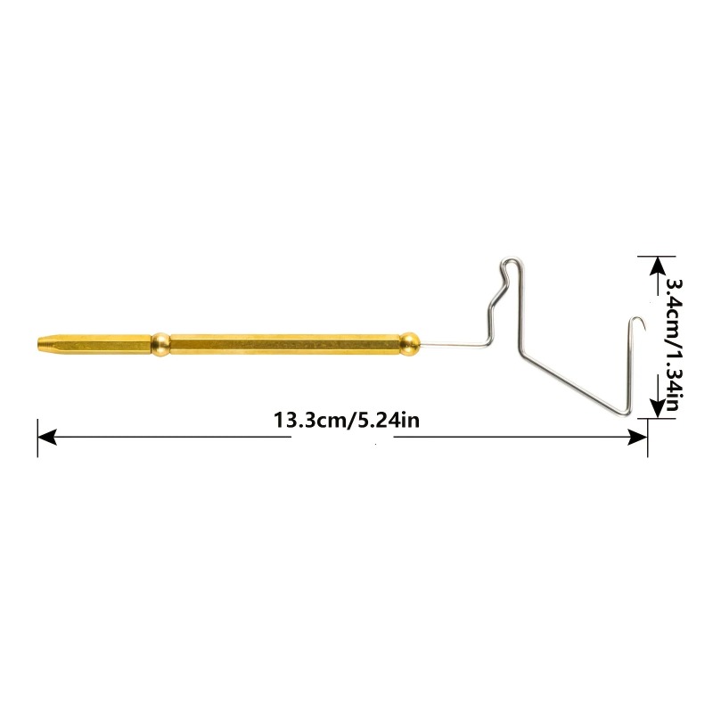 Stainless Steel Fly Tying Tool - Fishing Hook Stainless Steel recensie en prijs