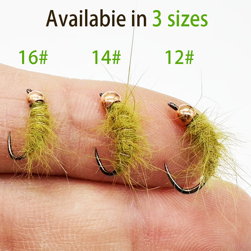 5PCS Fly Fishing Nymphs Wet Fl - Fishing Hook Barbless recensie en prijs