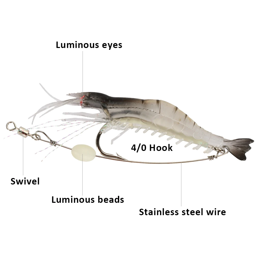 Goture Silicon Shrimp Fishing  - Fishing Hook Assortment recensie en prijs