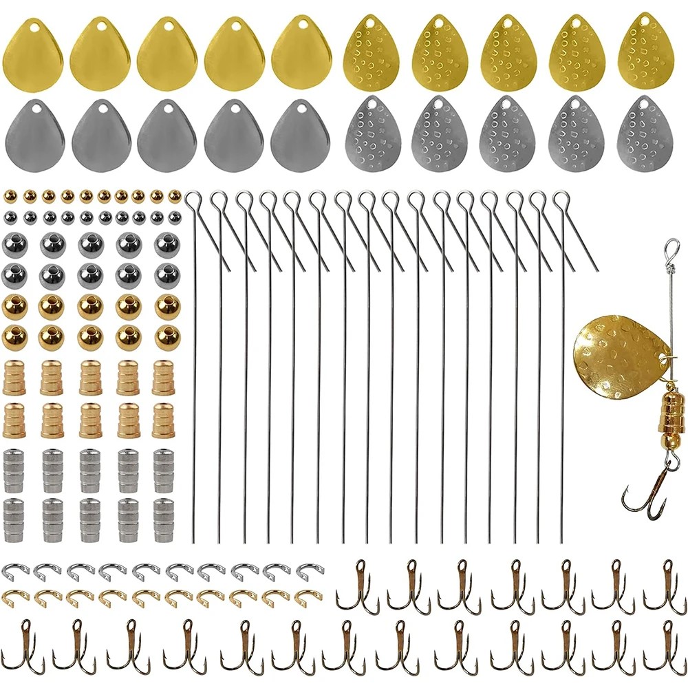 140Pcs Fishing Lures Making Ki - Fishing Hook Treble recensie en prijs