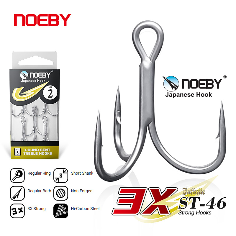 Noeby High Carbon Steel Fishin - Fishing Hook Offset recensie en prijs