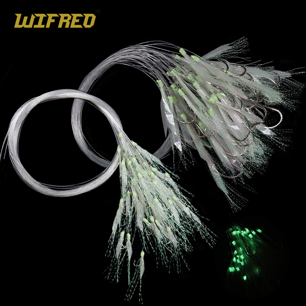 WIFREO 50pc Luminous Simulated - Fishing Hook Circle recensie en prijs