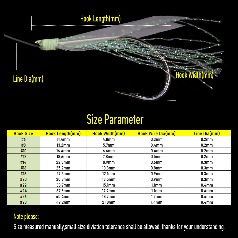 WIFREO 50pc Luminous Simulated - Fishing Hook Circle recensie en prijs