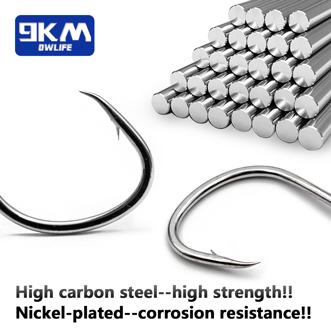 9KM Fishing Hooks Saltwater Li - Fishing Hook Circle recensie en prijs