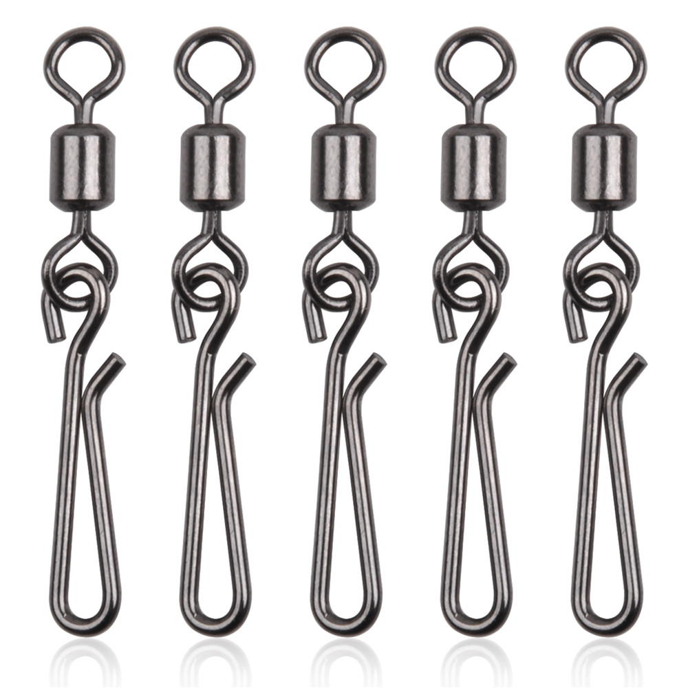 30Pcs swivels and snap for fis - Fishing Hook Stainless Steel recensie en prijs