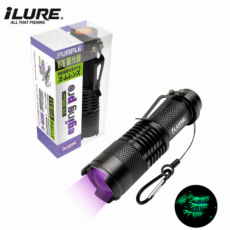 Mini UV Flashlight 395nm Ultra - Fishing Hook Jig recensie en prijs