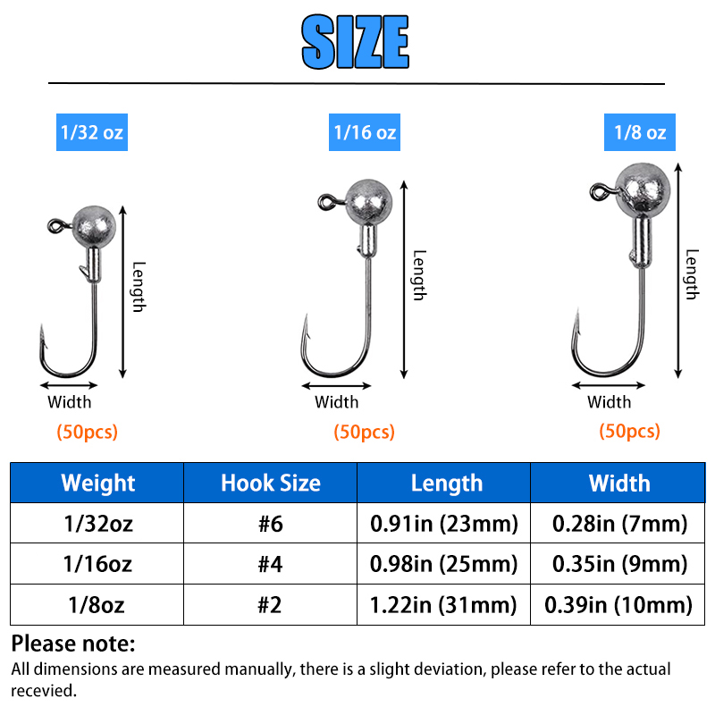 100PCS Fishing Hooks Lead Jig  - Fishing Hook Offset recensie en prijs