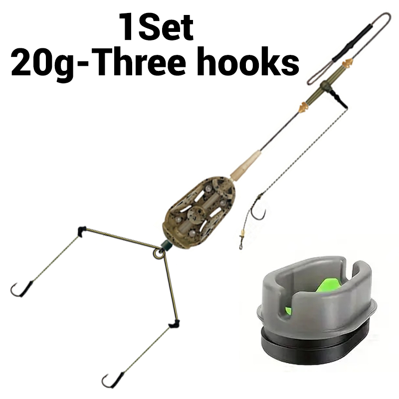3 Hook Pre-tied Carp Hair Rigs - Fishing Hook Assortment recensie en prijs