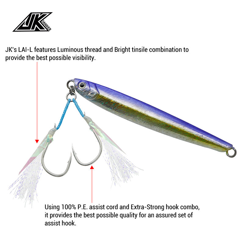 JK LAI-L Shore Jigging Light A - Fishing Hook Assortment recensie en prijs