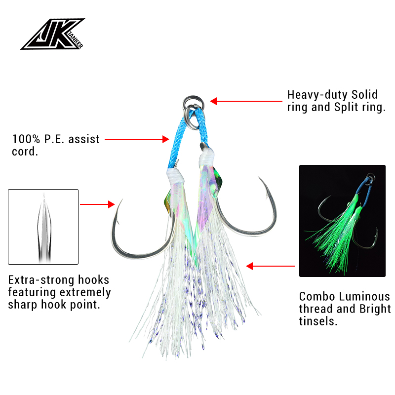 JK LAI-L Shore Jigging Light A - Fishing Hook Assortment recensie en prijs