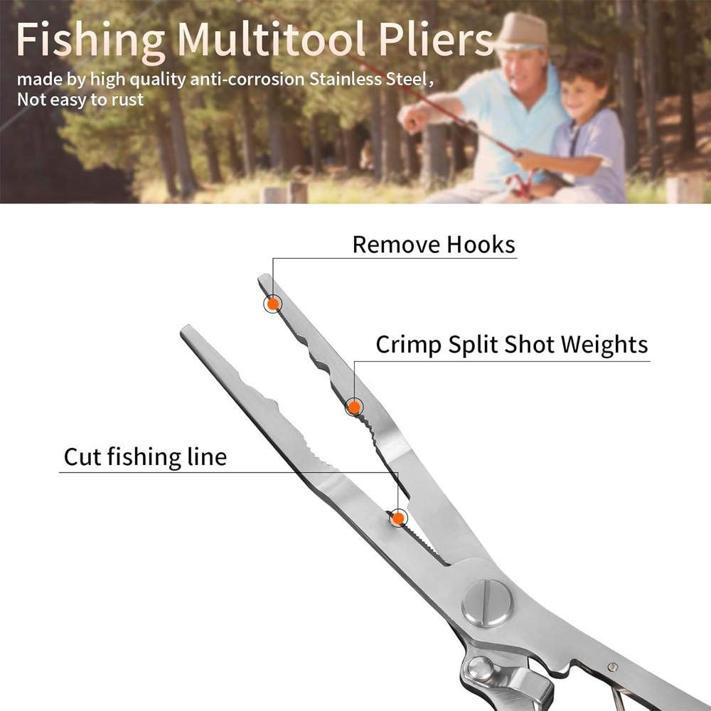 VIKINGAR 21cm Multifunctional  - Fishing Hook Remover recensie en prijs