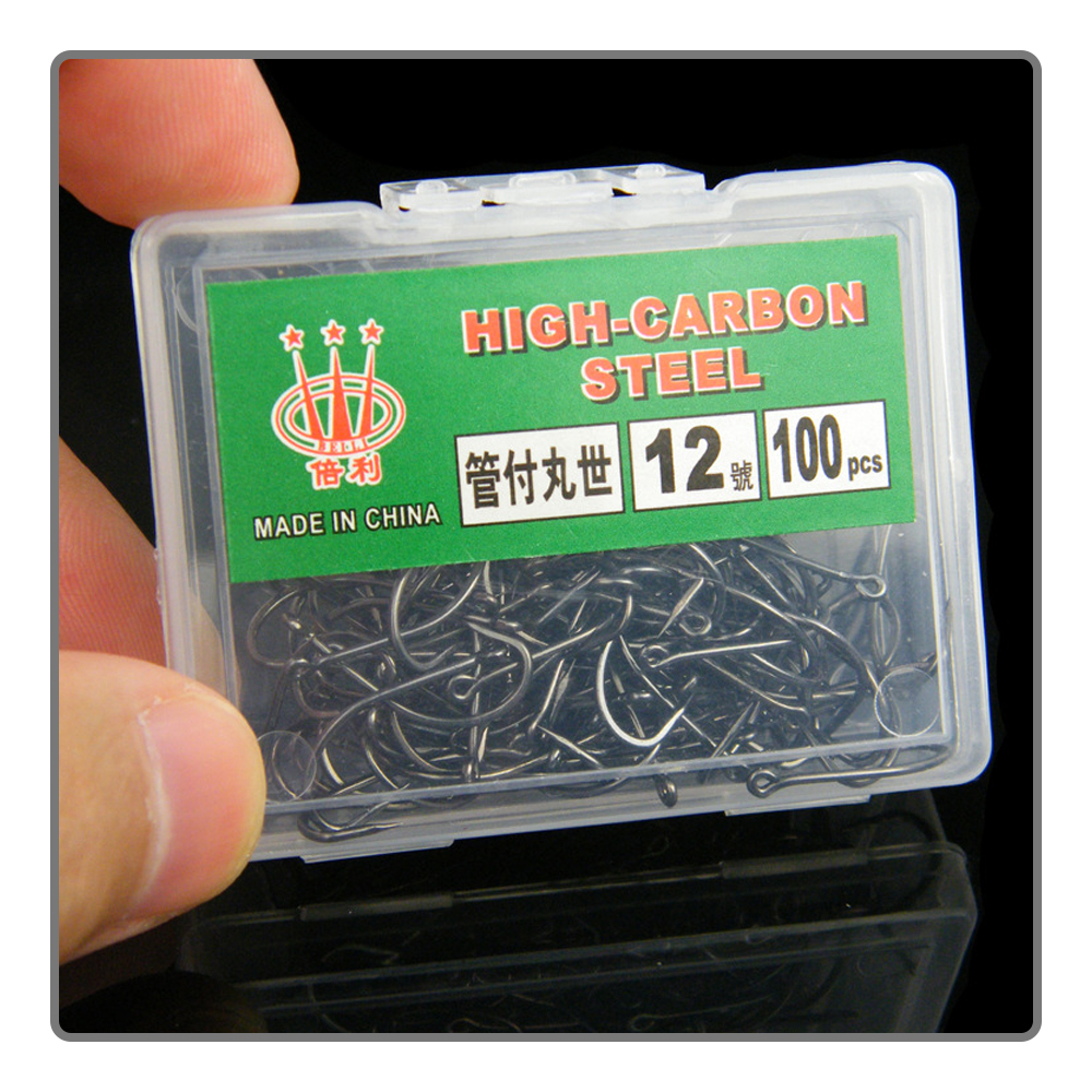 40-100Pcs per box Boxed fishho - Fishing Hook Assortment recensie en prijs