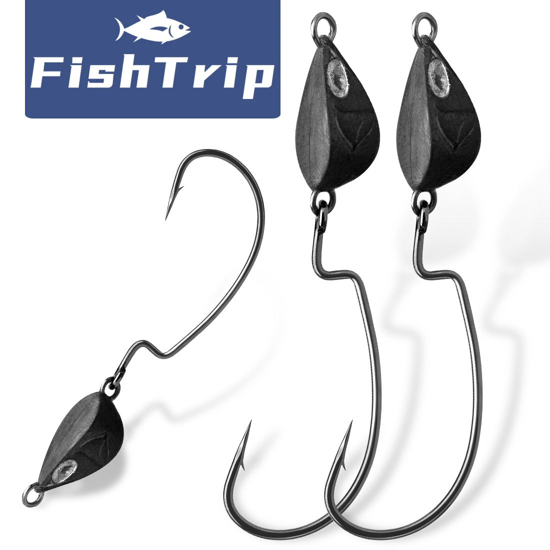 FishTrip 10Pcs Jig Head Fishin - Fishing Hook Weedless recensie en prijs