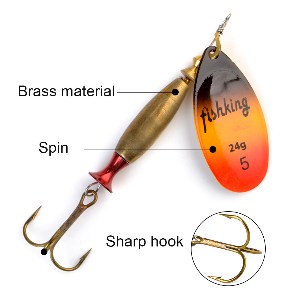 NGB Long Cast Spinner Bait Fis - Fishing Hook Treble recensie en prijs