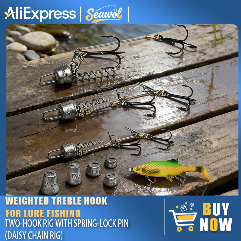 Fishing Hook Rigs Steel Leader - Fishing Hook Treble recensie en prijs
