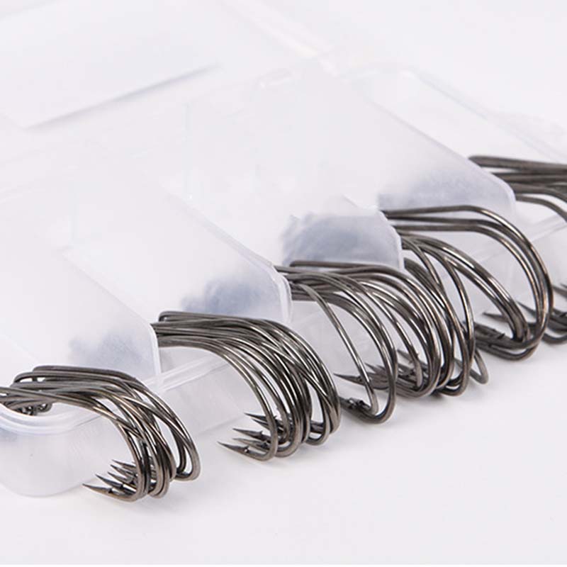 50Pcs/Box High Carbon Steel Fi - Fishing Hook Box recensie en prijs