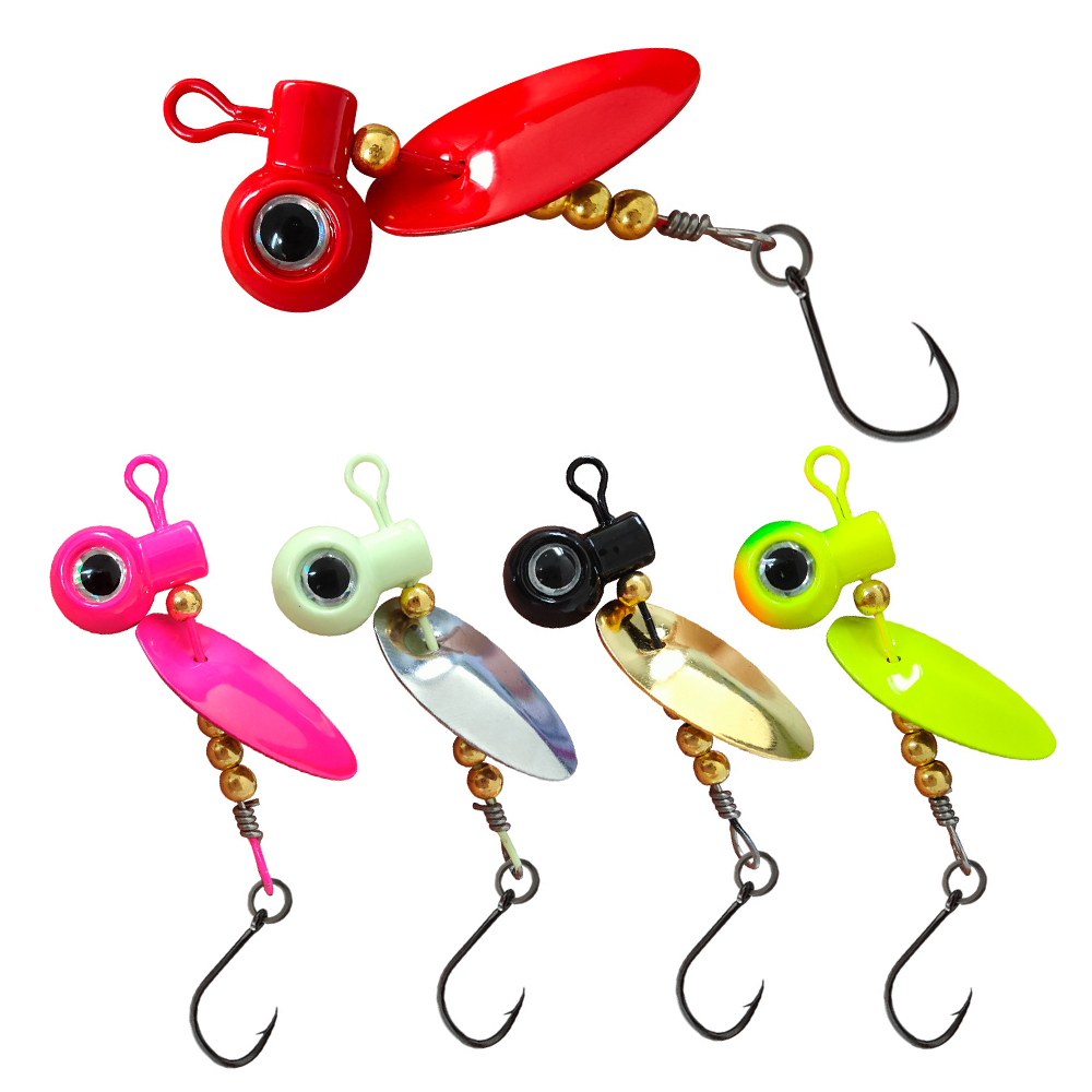 5pcs Crappie Jig Heads With Sp - Fishing Hook Offset recensie en prijs