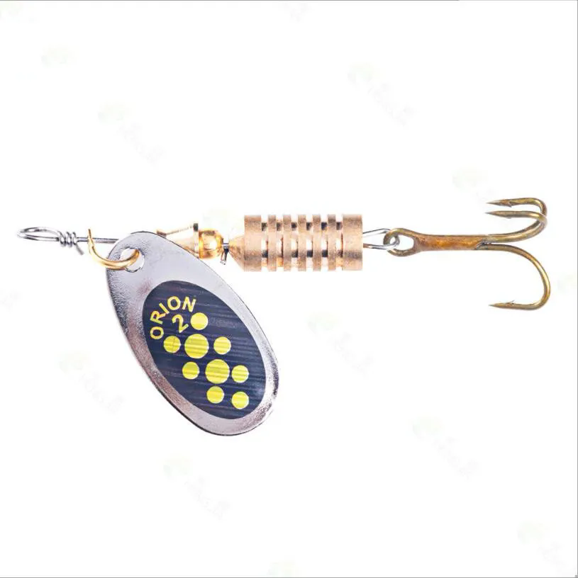 1PCS Metal Plating Spinner Bai - Fishing Hook Treble recensie en prijs