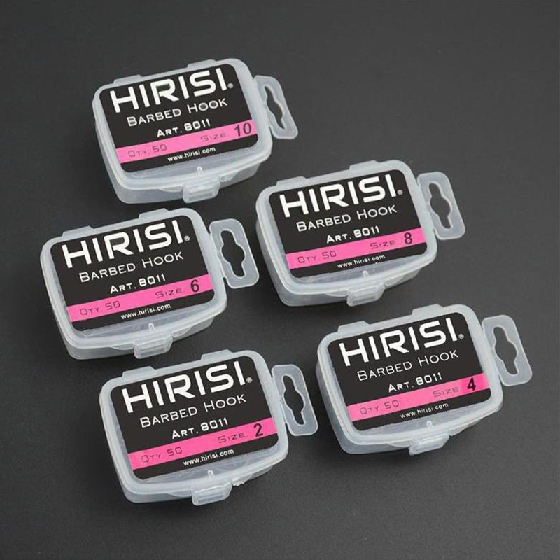 New Hirisi 50pcs Boxed Hooks B - Fishing Hook Box recensie en prijs