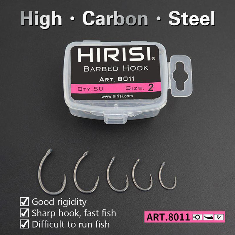 New Hirisi 50pcs Boxed Hooks B - Fishing Hook Box recensie en prijs